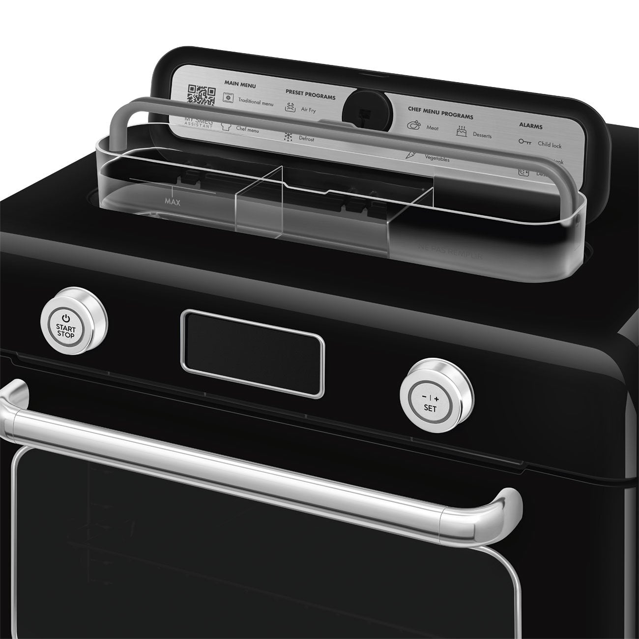 EAN 8017709333850 - Smeg COF01BLEU horno de vapor Pequeño Negro Botones, Giratorio imagen 12