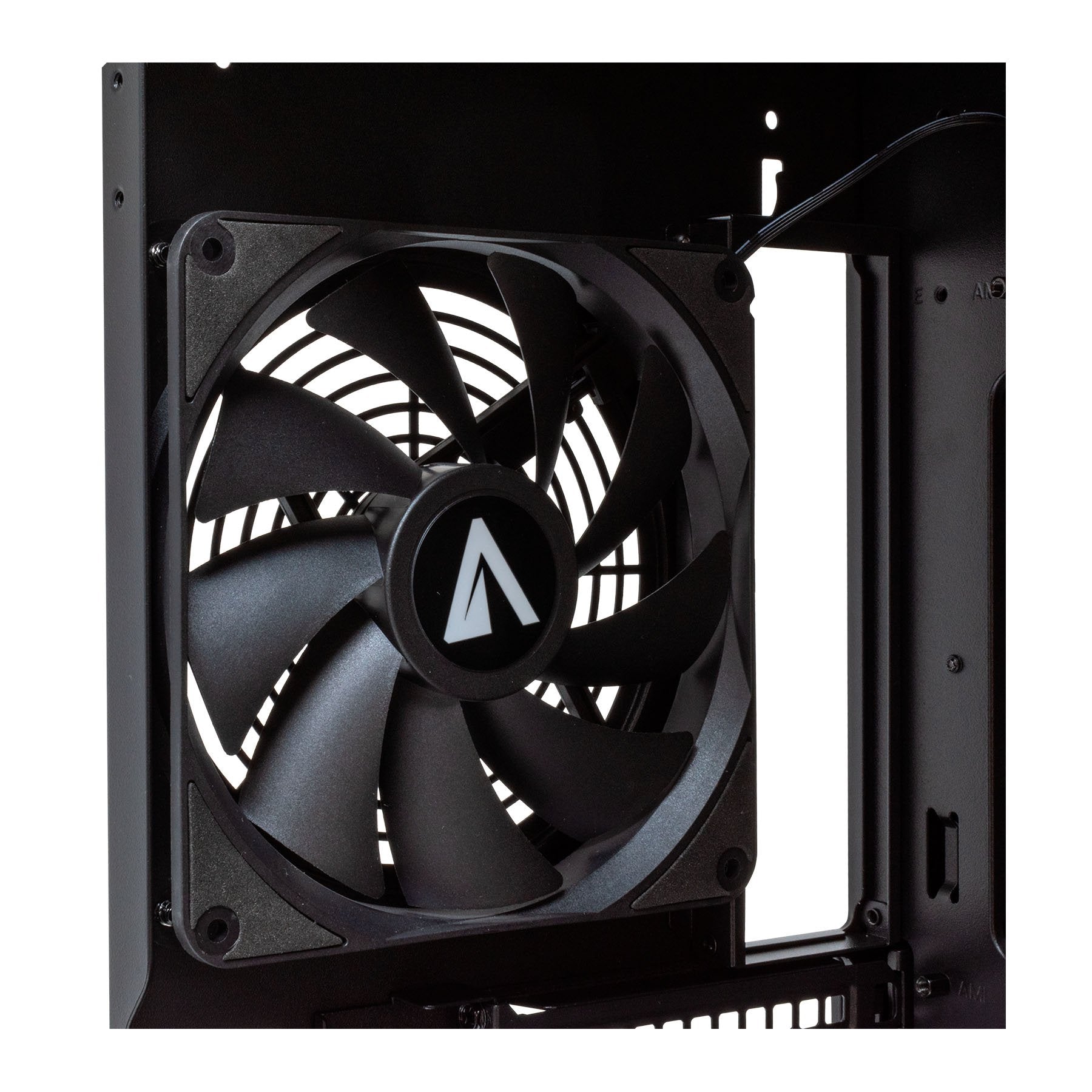 Caja Pc E-Atx Torre Abysm Ai Pro 100 Workstation Negra 9xslots 6xssd 2xhdd 2xusb 3.0 1xusb-C Color Negro