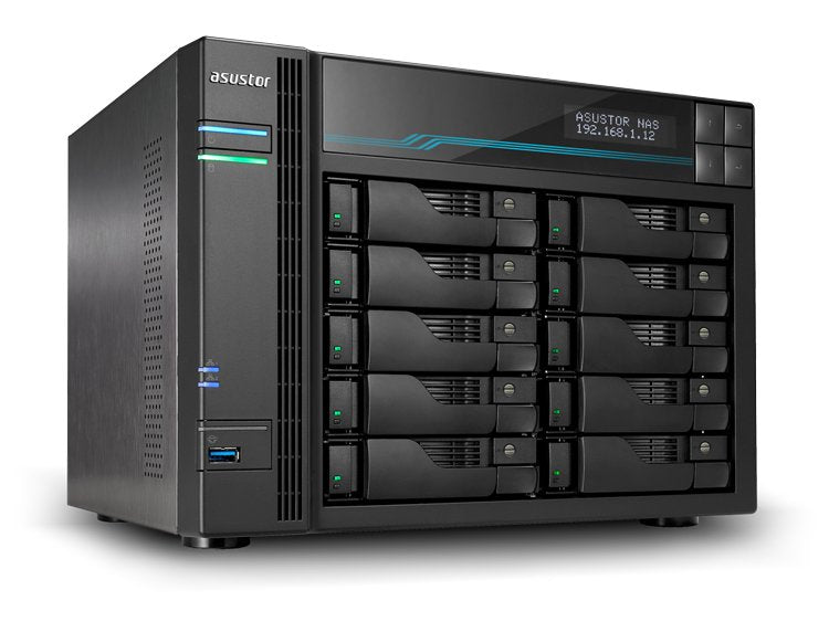 EAN 4710474831234 - Asustor AS7110T servidor de almacenamiento NAS Escritorio Intel® Xeon® 8 GB DDR4 0 TB Negro imagen 1