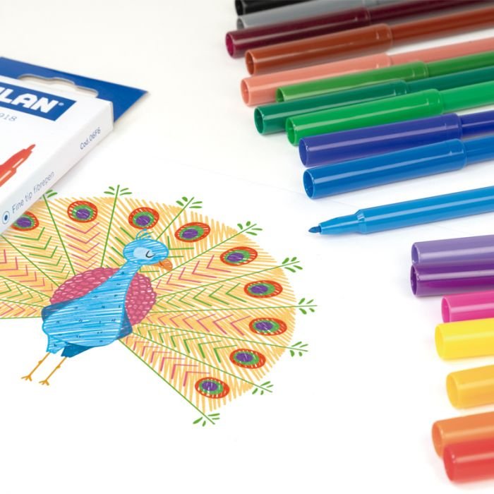 EAN 8411574000754 - Milan 06F12 rotulador Fino Colores surtidos 1 pieza(s) imagen 3