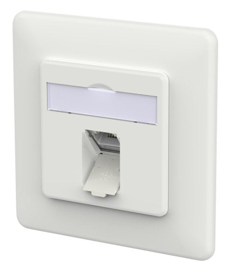 Metz Connect Anschlussdose E-Dat C6a Idc 1 Port Up Verkehrswei