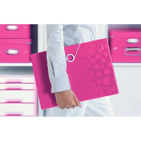 EAN 4002432105991 - Leitz WOW Polipropileno (PP) Metálico, Rosa A4 imagen 4