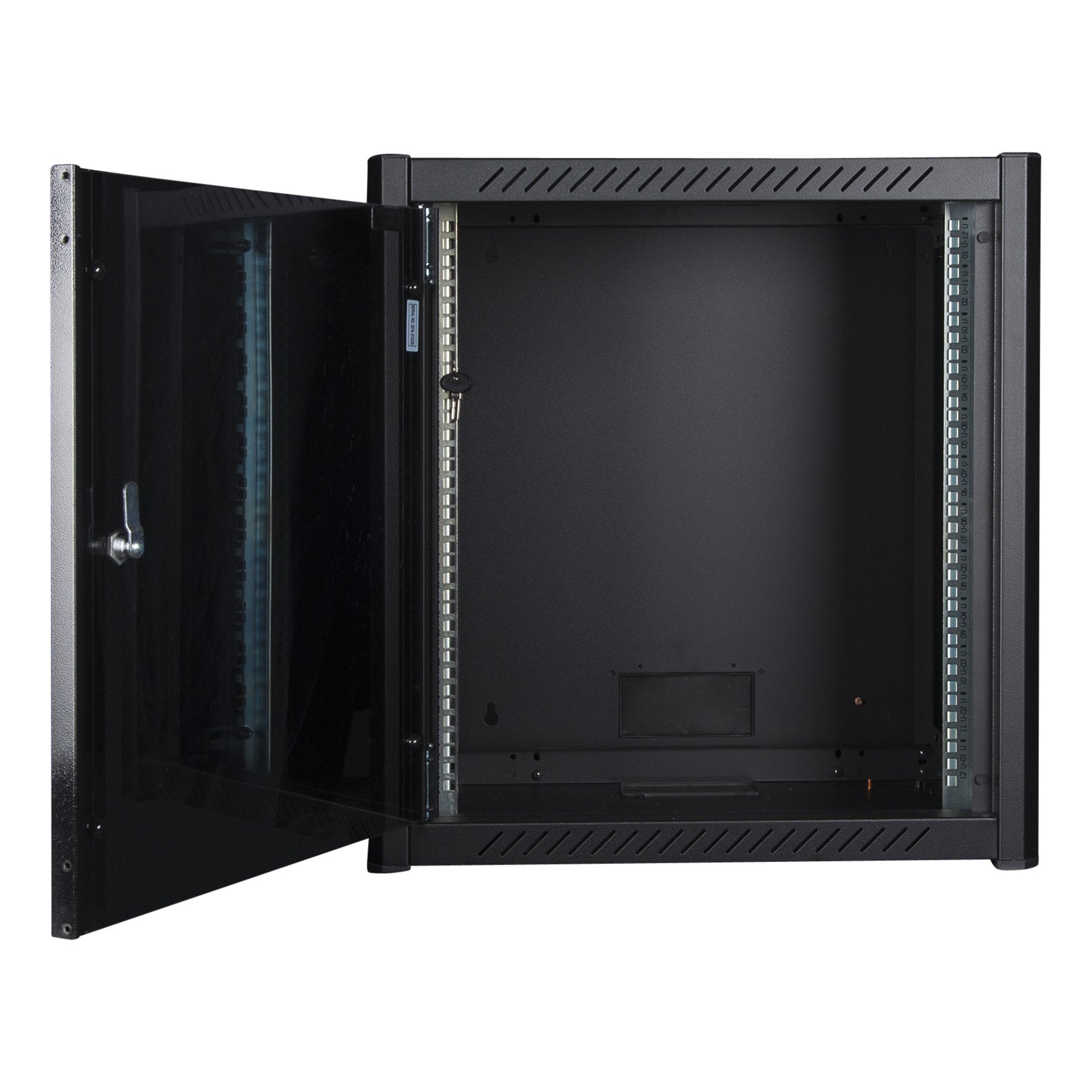 Logon Rwp12u45bl Armario Rack 12u Bastidor De Pared Negro
