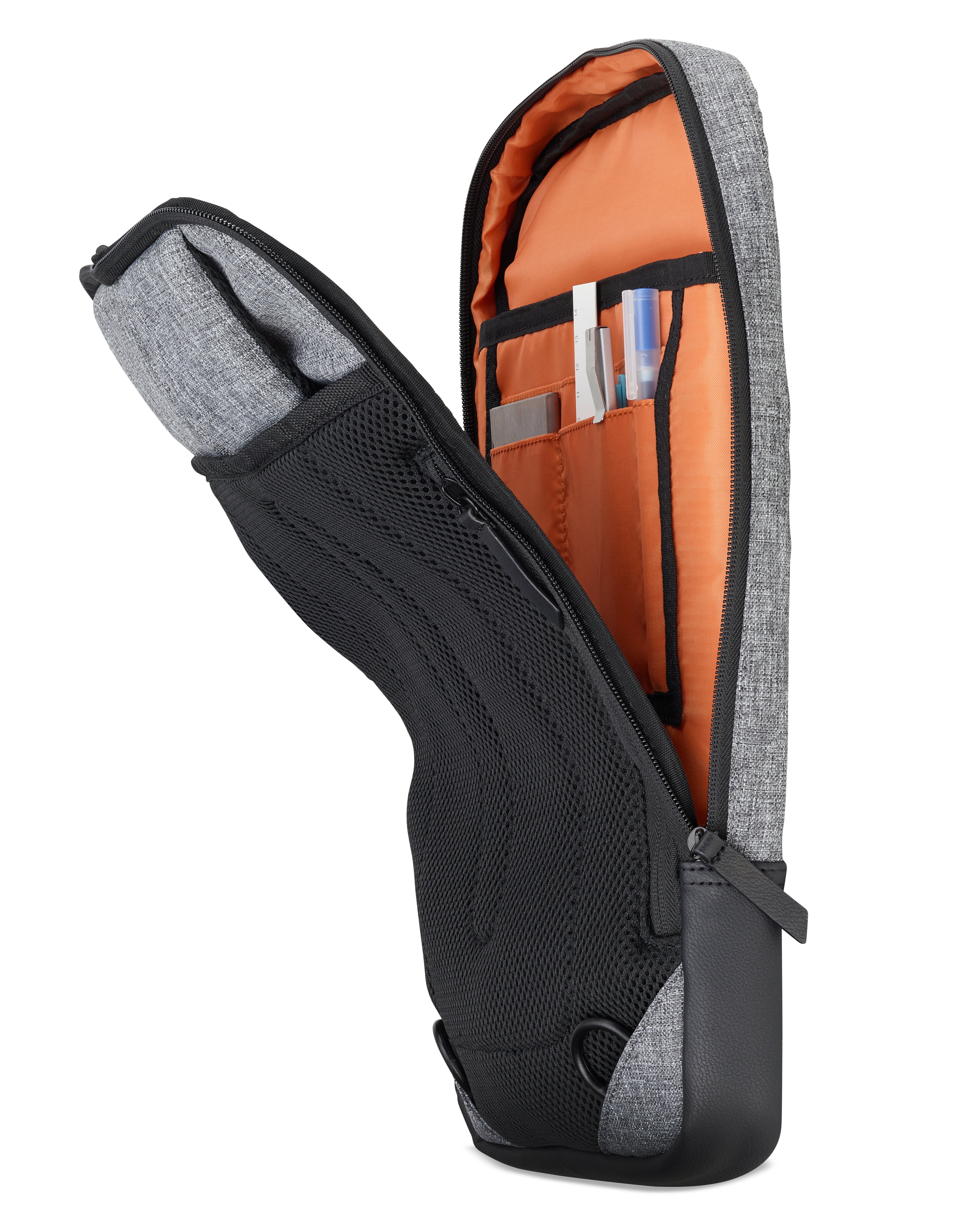 EAN 0191114617120 - Acer NP.BAG1A.289 maletines para portátil 35,6 cm (14") Mochila Negro, Gris imagen 7