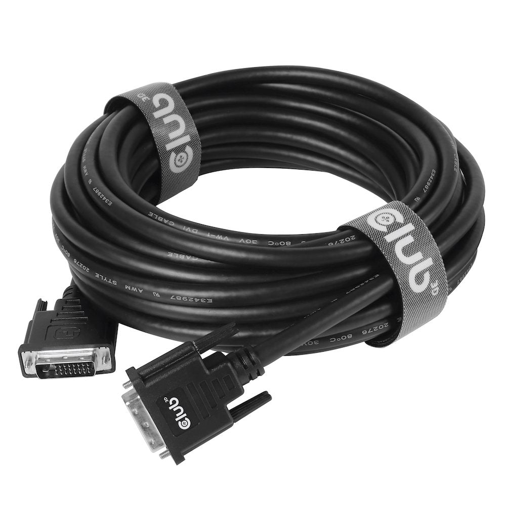EAN 8719214471491 - CLUB3D DVI-D DUAL LINK (24+1) CABLE BI DIRECTIONAL M/M 10m 32.8 ft 28AWG Negro imagen 3