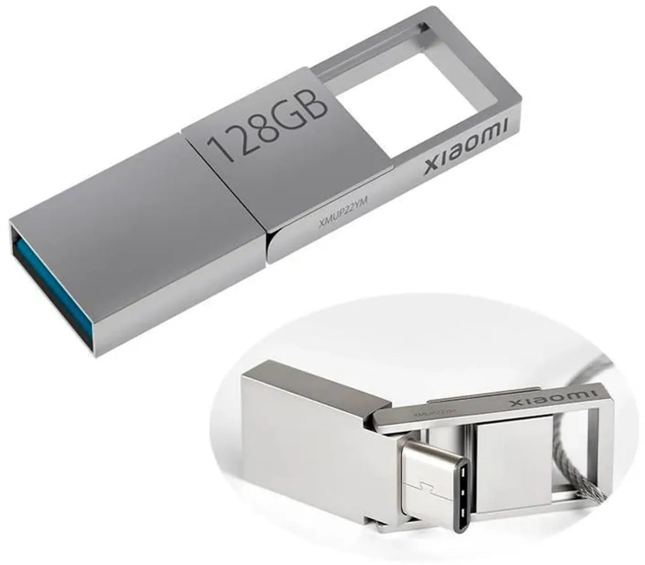 EAN 6941812791820 - Xiaomi BHR8816GL unidad flash USB 128 GB USB Type-A / USB Type-C 3.2 Gen 1 (3.1 Gen 1) Gris imagen 5