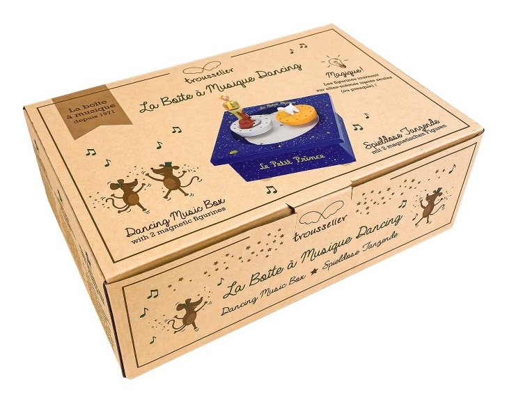 Trousselier Music Box Dancing Little Prince, Magnetic