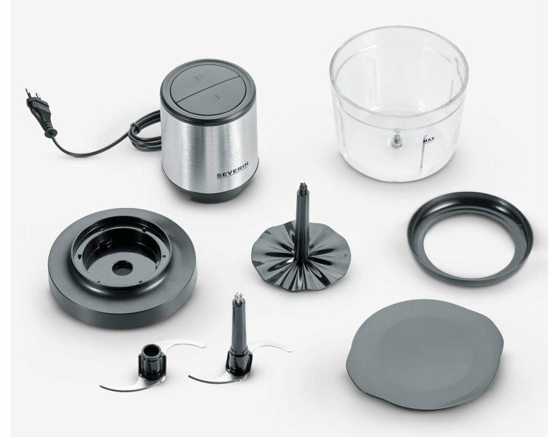 EAN 4008146041785 - Severin KM 3867 picadora eléctrica de alimentos 1 L 400 W Negro, Plata, Transparente imagen 7