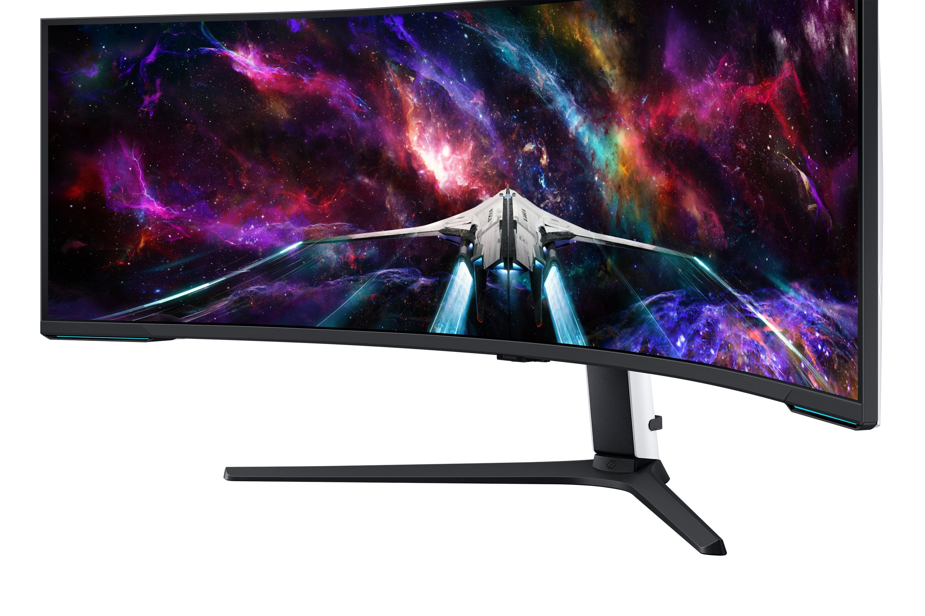 EAN 8806094972252 - Samsung G95NC pantalla para PC 144,8 cm (57") 7680 x 2160 Pixeles Dual UHD LED Negro, Blanco imagen 6