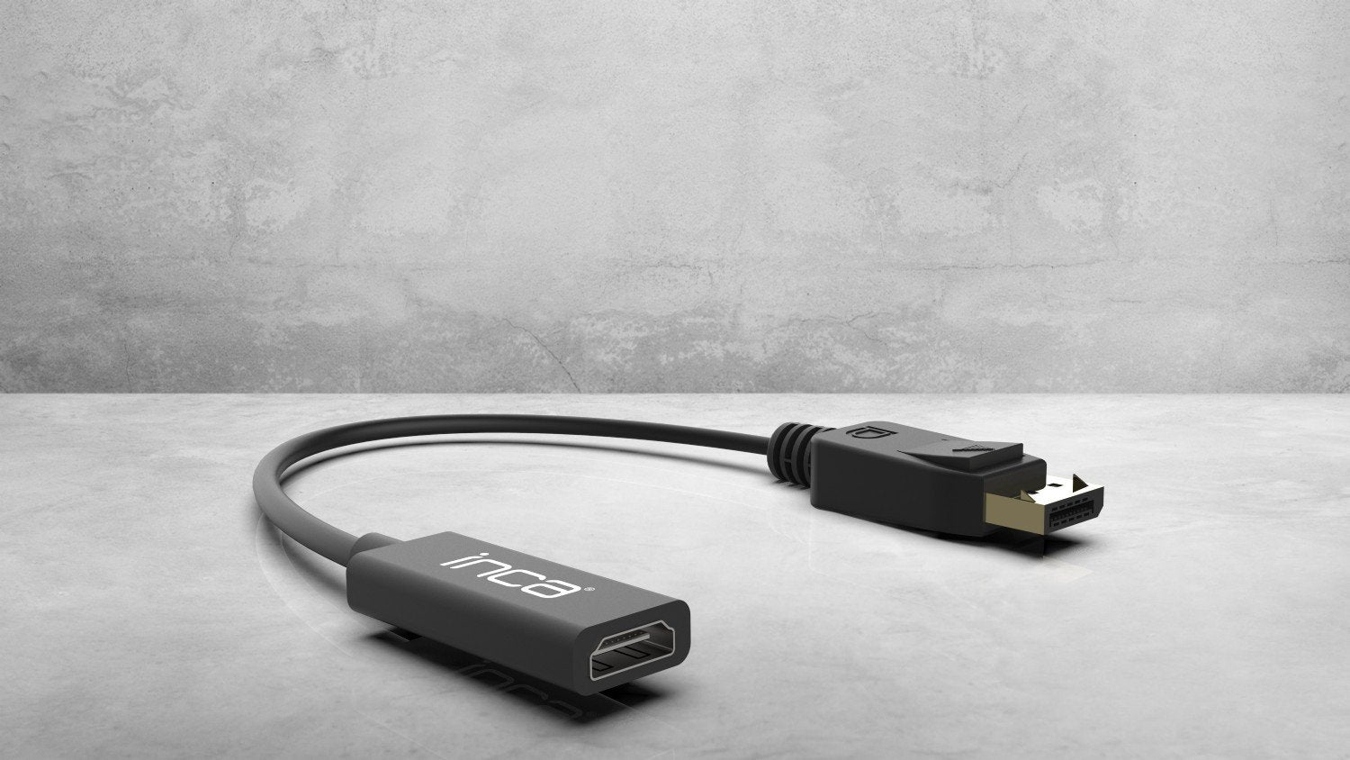 Adaptador Inca Idth-07 Displayport > Hdmi, 4k, 0,2m Minorima