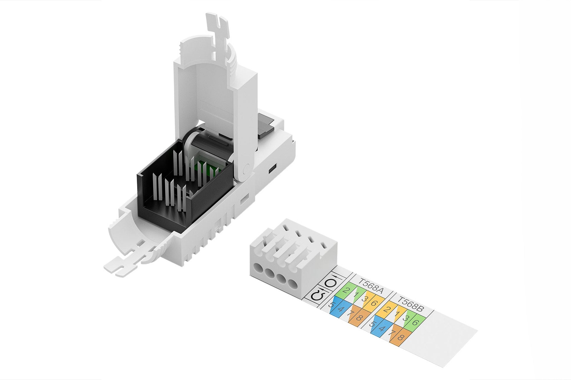 EAN 4016032435617 - Digitus DN-93633 conector RJ-45 Negro imagen 4
