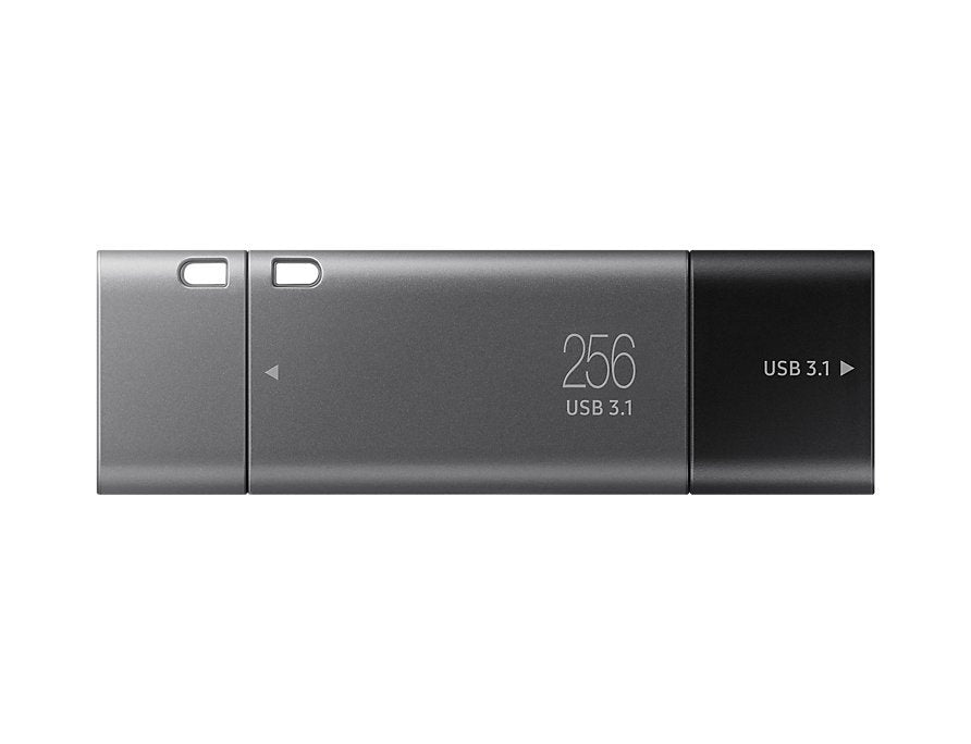 EAN 8801643264178 - Samsung Duo Plus unidad flash USB 256 GB USB Tipo C 3.2 Gen 1 (3.1 Gen 1) Negro, Gris imagen 2