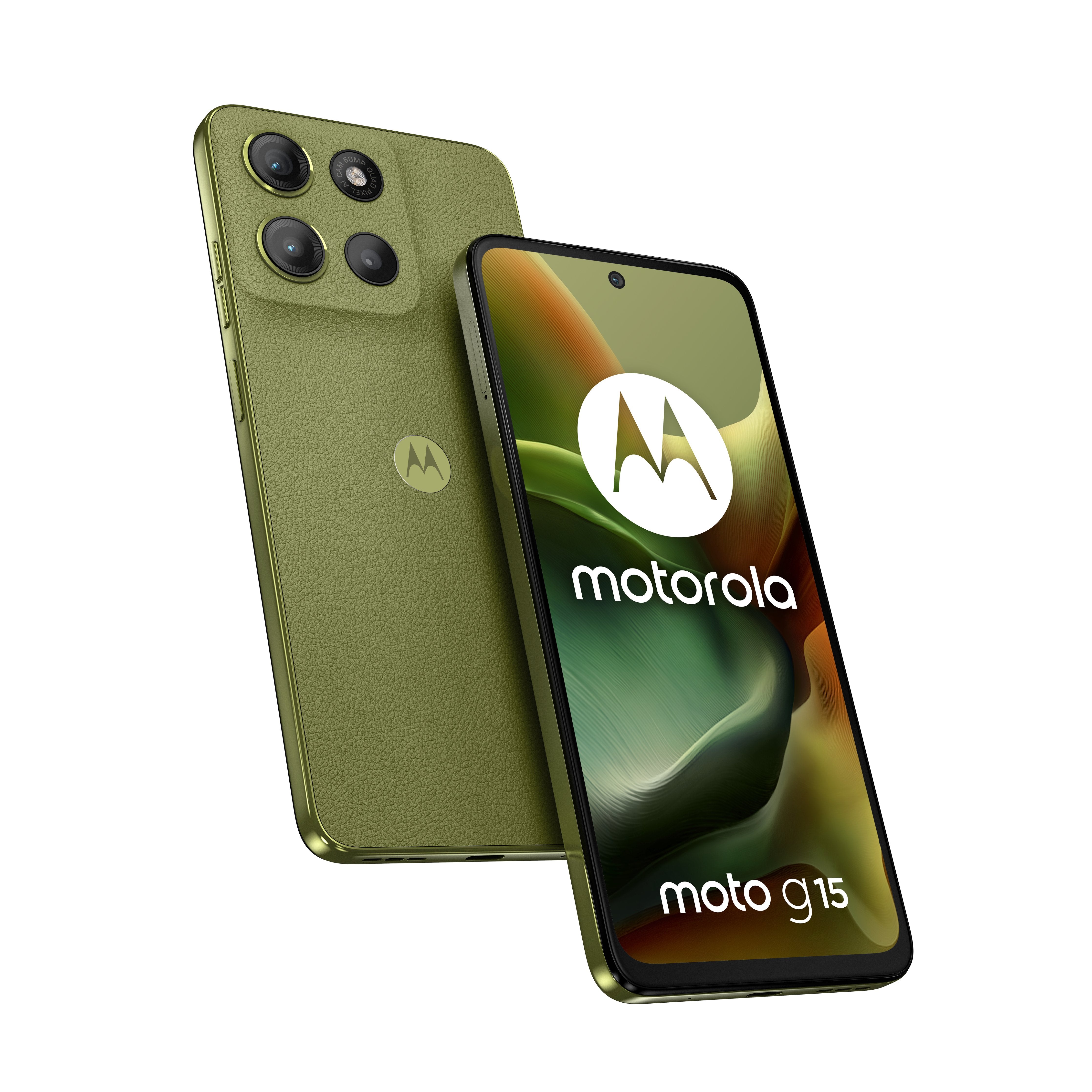 EAN 0840023285004 - Motorola moto g15 17,1 cm (6.72") SIM doble Android 15 4G USB Tipo C 8 GB 256 GB 5200 mAh Verde imagen 1