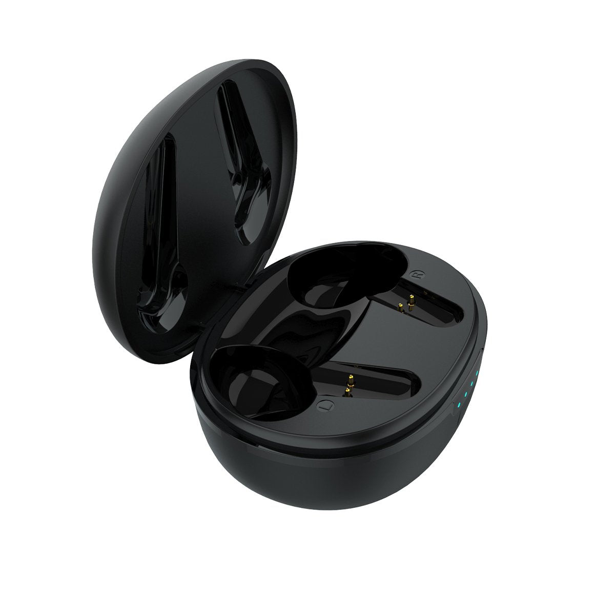 Auricular Bluetooth Intrauditivo Prixton Tws158 Negro Funcion Anc / Enc Manos Libres Autonomia 7h Carga Inalambrica Control Tactil
