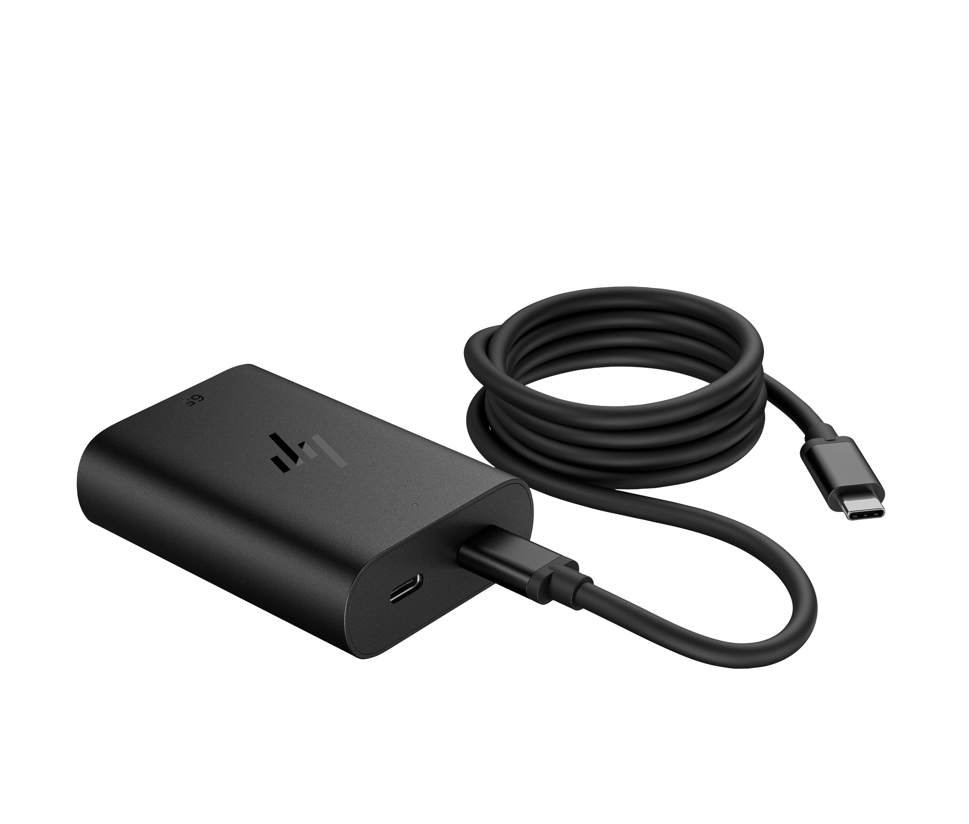 Cargador Para Portátil De Hp Con Usb-C Gan De 65 W