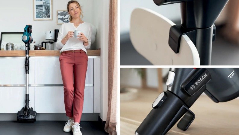 Aspirador Escoba Con Batería Bosch Unlimited Bss71125ah 18v Autonomía 35 Min