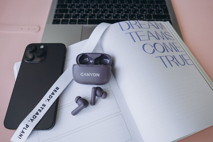 Canyon Auriculares Bluetooth Ongo Tws-10 Purple