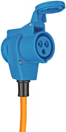 EAN 4007123673841 - Brennenstuhl 1132910525 base múltiple 1,5 m 1 salidas AC Exterior Negro, Azul, Naranja imagen 2