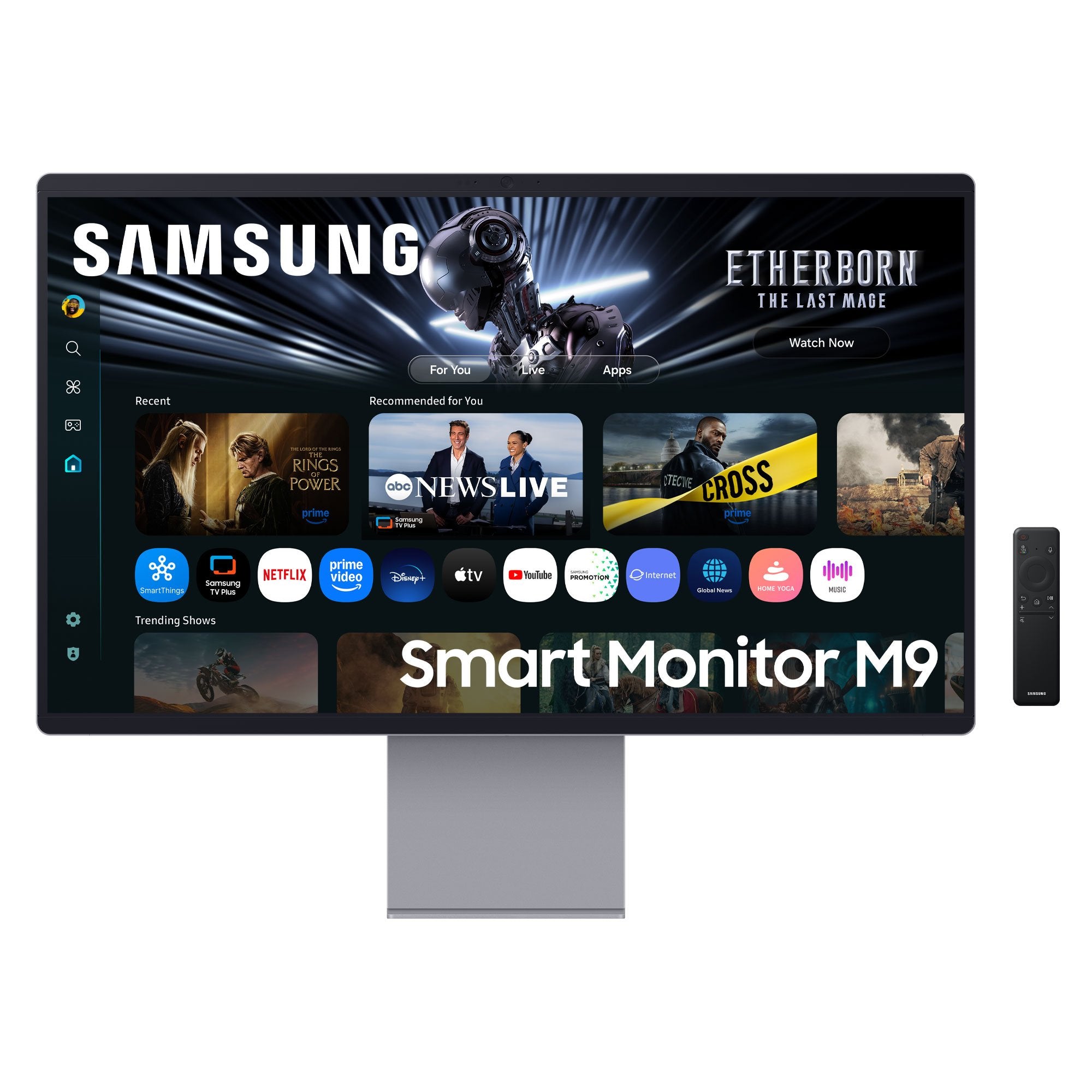 EAN 8806097342847 - Samsung M90SF pantalla para PC 81,3 cm (32") 3840 x 2160 Pixeles 4K Ultra HD OLED Plata imagen 1