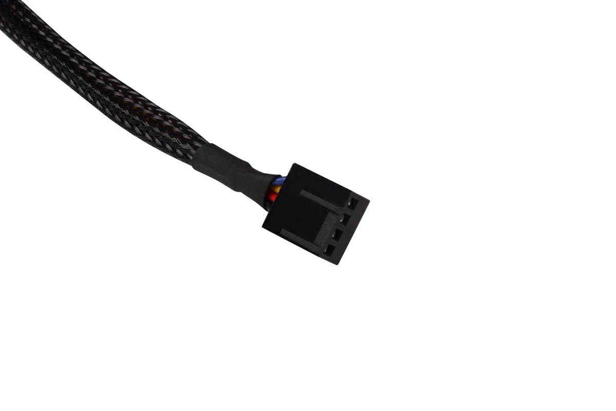 Alphacool Y-Splitter 4-Pin Auf 4x 4-Pin Pwm 60cm - Negro