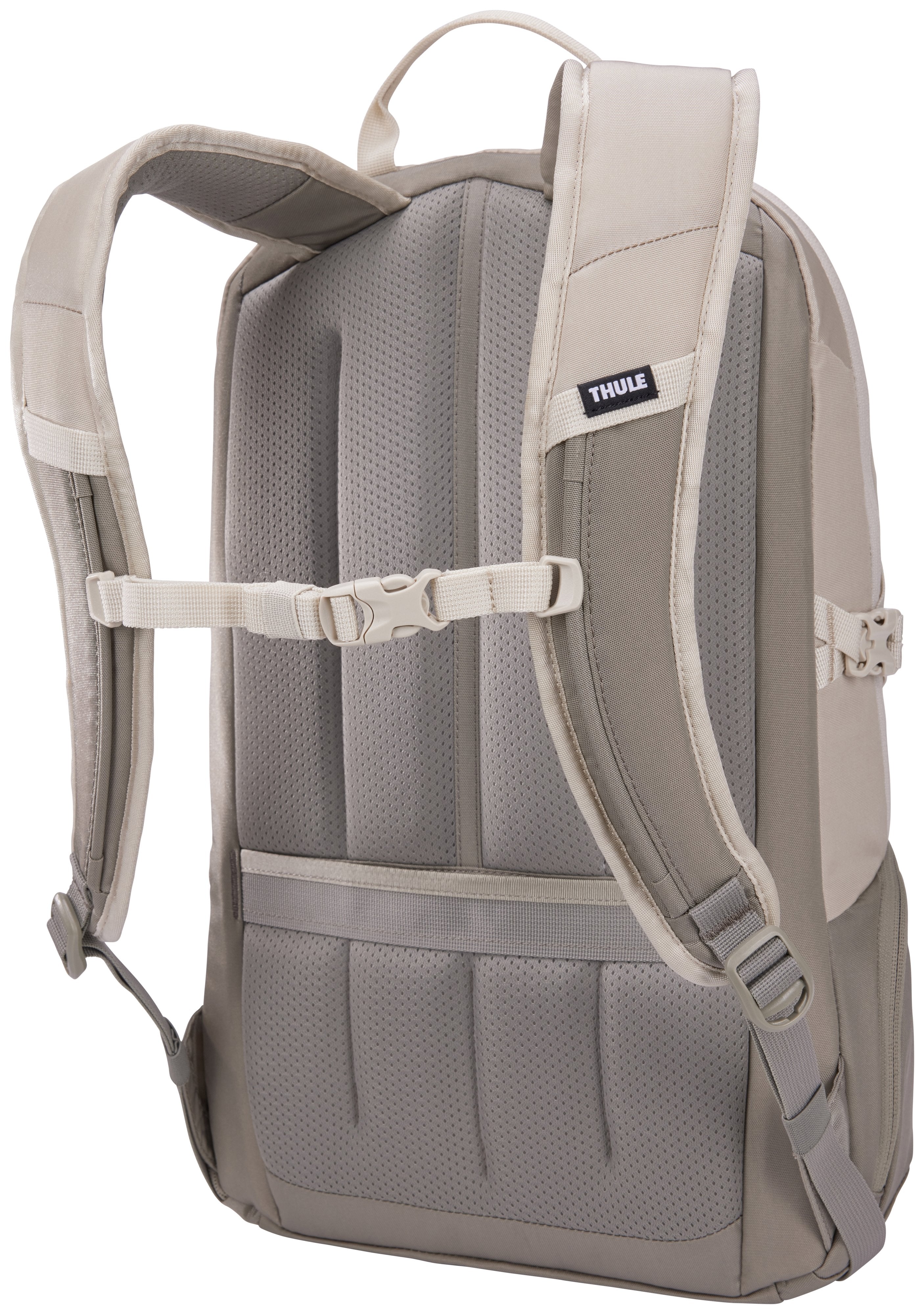 Thule Enroute Tebp4116 - Pelican/Vetiver Mochila Mochila Informal Gris, Blanco Nylon Beige, Ciudad, 39,6 Cm (15.6"), Compartimento Del Portátil, Nylon