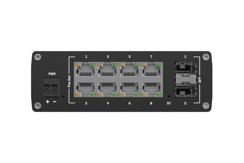 EAN 4779051840281 - Teltonika TSW202 Gestionado L2 Gigabit Ethernet (10/100/1000) Energía sobre Ethernet (PoE) Aluminio, Azul imagen 5