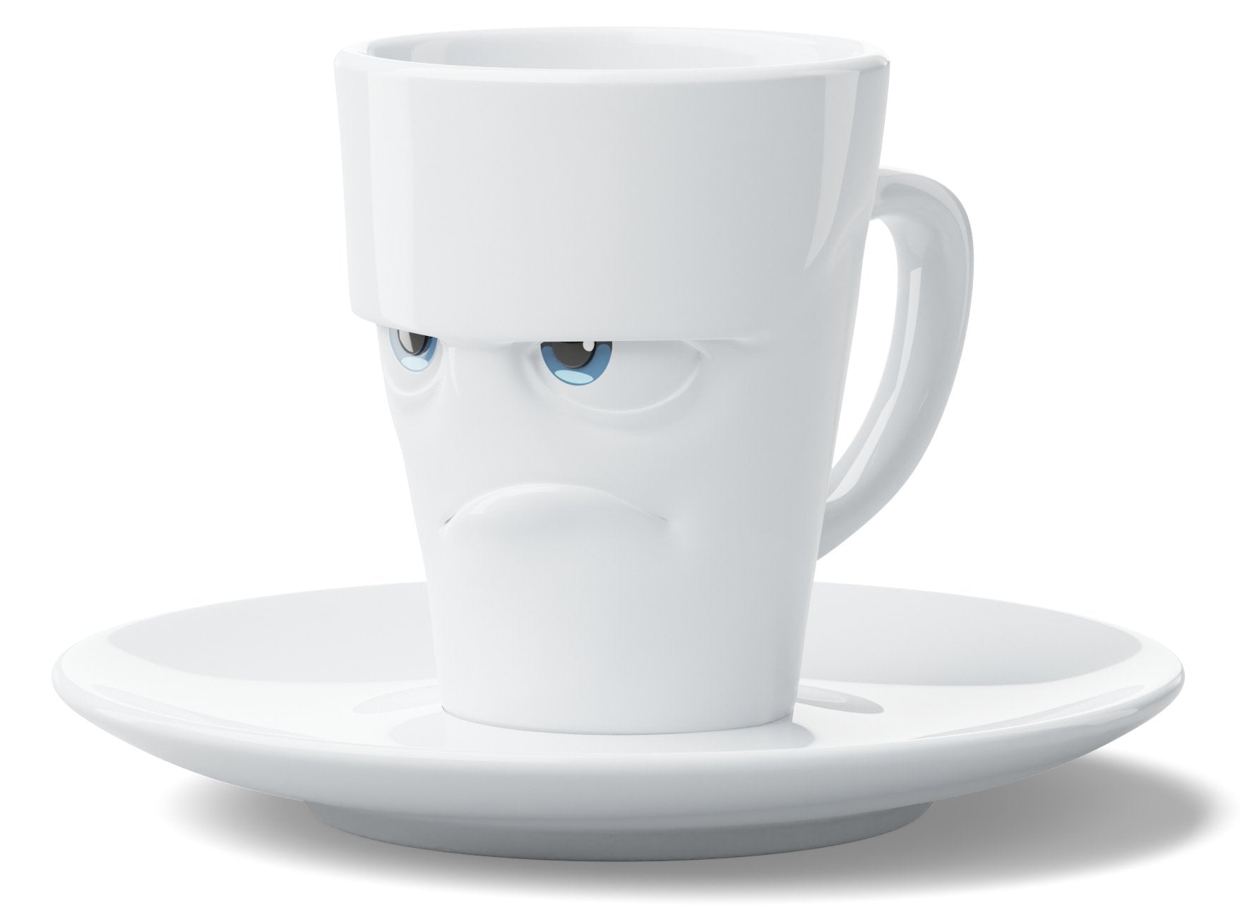 Fiftyeight Espresso Mug Con Henkel 80ml - Grummelig Blanco