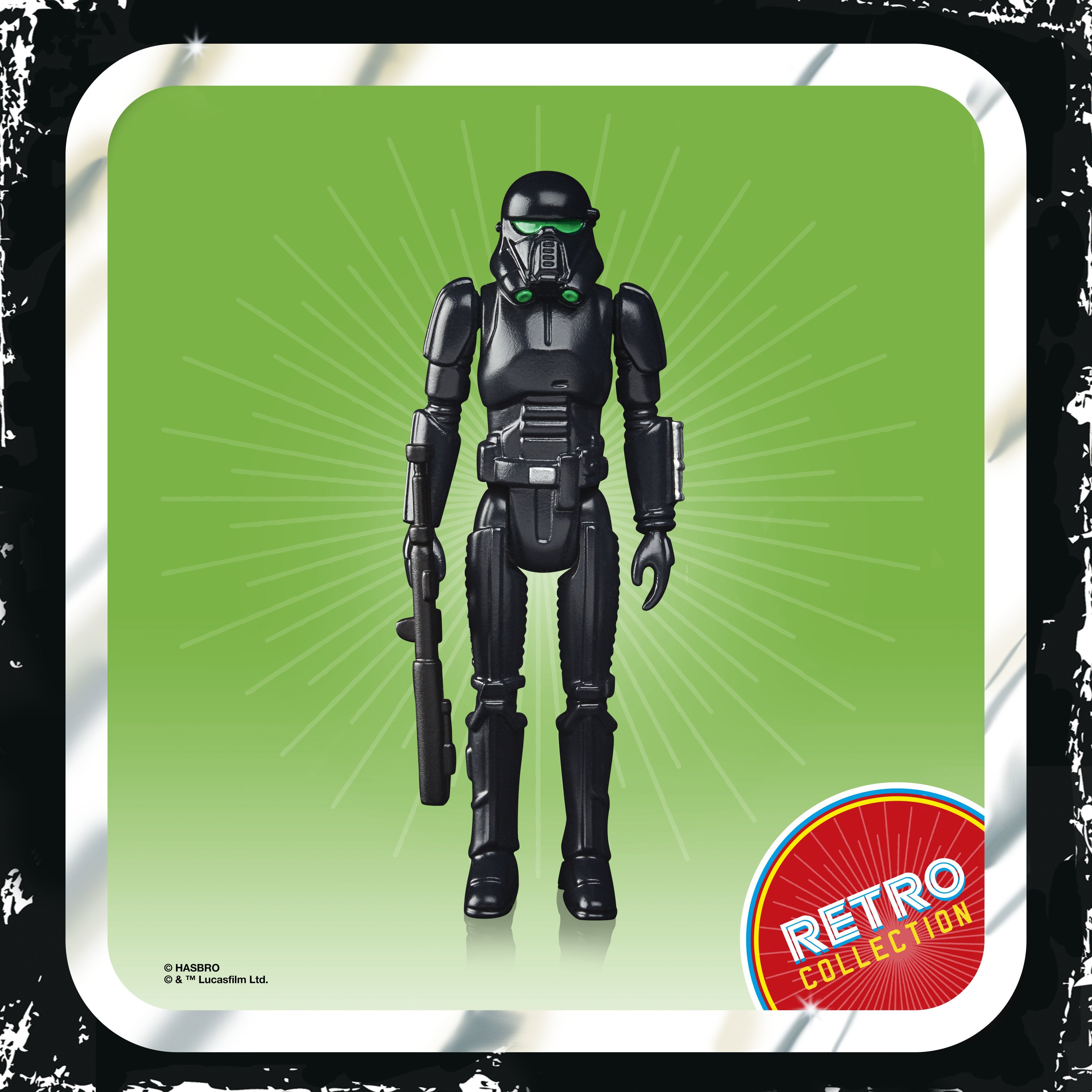 Figura Imperial Death Trooper Retro Collection The Mandalorian Star Wars 9,5cm