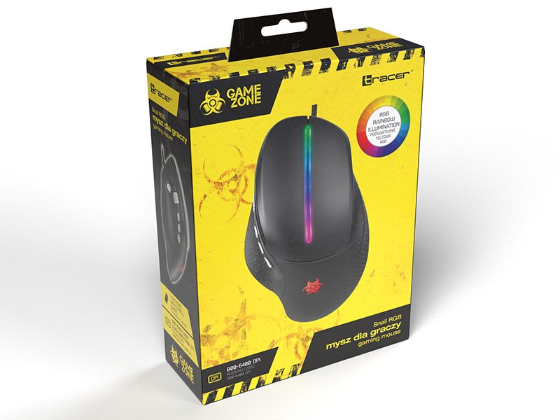Tracer Gamezone Snail Raton Gaming Rgb Usb