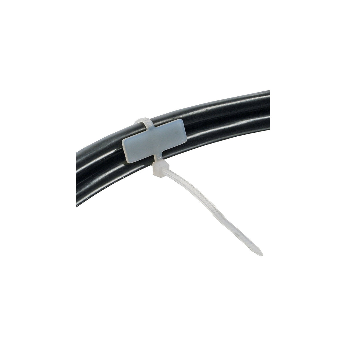 Bridas Cable Inline 100x2,5 Mm Con Campo De Marcado 8x24 Mm 100 Uds.