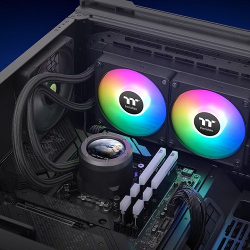 Thermaltake Th360 V2 Ultra Ex Argb Cpu All-In-One Liquid Cooler , Refrigeración Líquida Cl-W415-Pl12sw-A