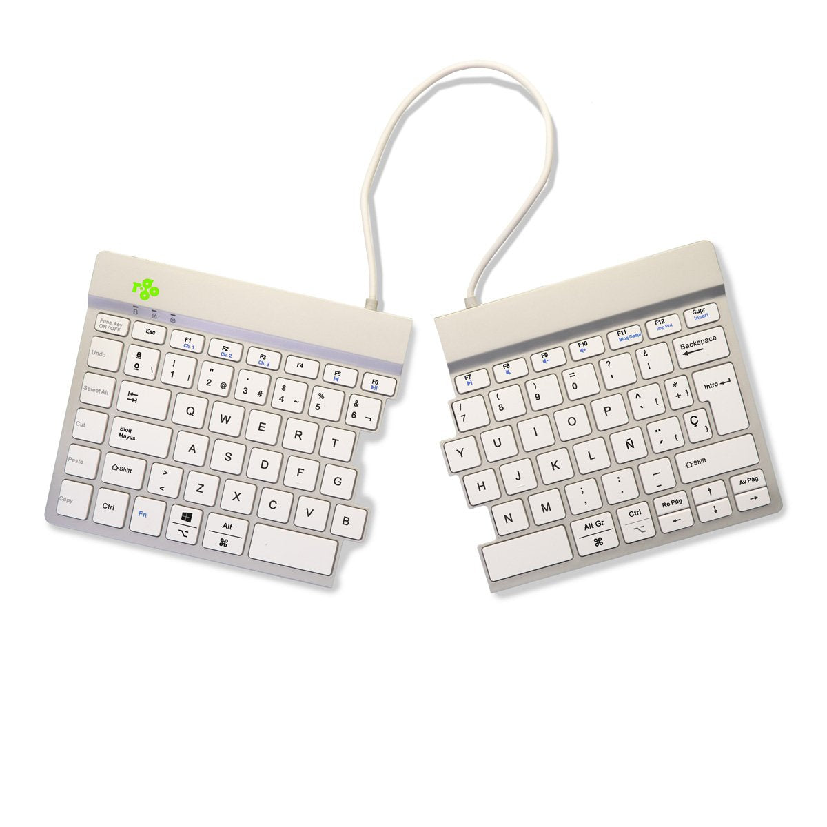 EAN 8719274492245 - R-Go Tools RGOSBESWLWH teclado Universal Español imagen 4