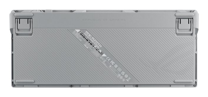 Teclado Francés Asus Rog Azoth Teclado Gaming Blanco