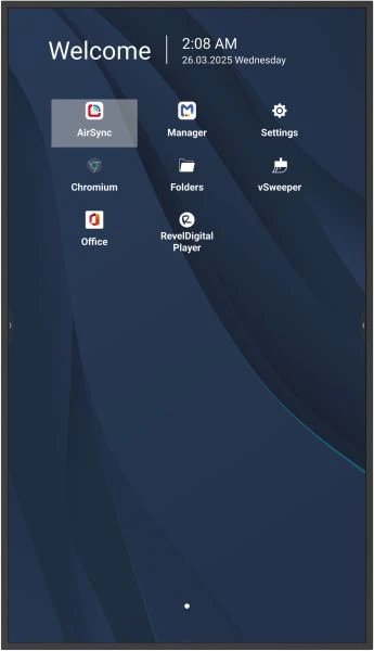 Viewboard Led Large Format Display 43 Inch 3840x2160 - 500 Nits - Android 14 - 24/7 - Usb-C