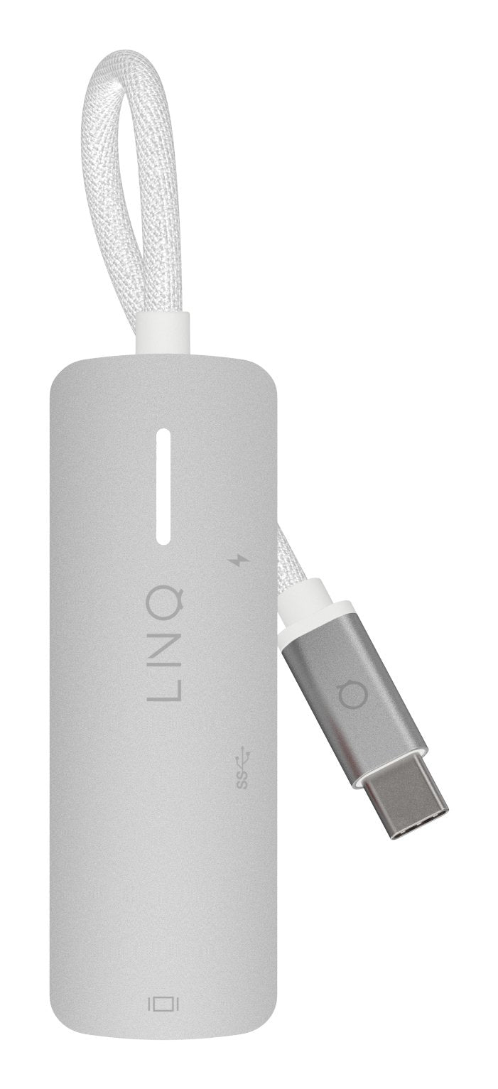 EAN 8720574622690 - LINQ LQ49031 base para portátil y replicador de puertos Alámbrico USB 3.2 Gen 1 (3.1 Gen 1) Type-C Gris, imagen 4