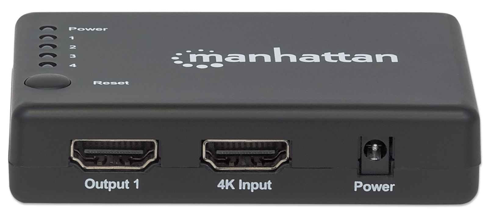 EAN 0766623207706 - Manhattan 207706 divisor de video HDMI 4x HDMI imagen 3