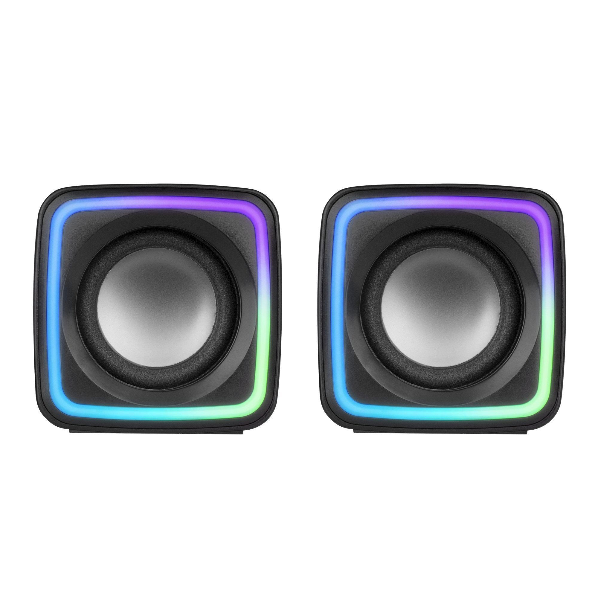 Altavoces Mars Gaming Mscube 8w 2.0 Negros