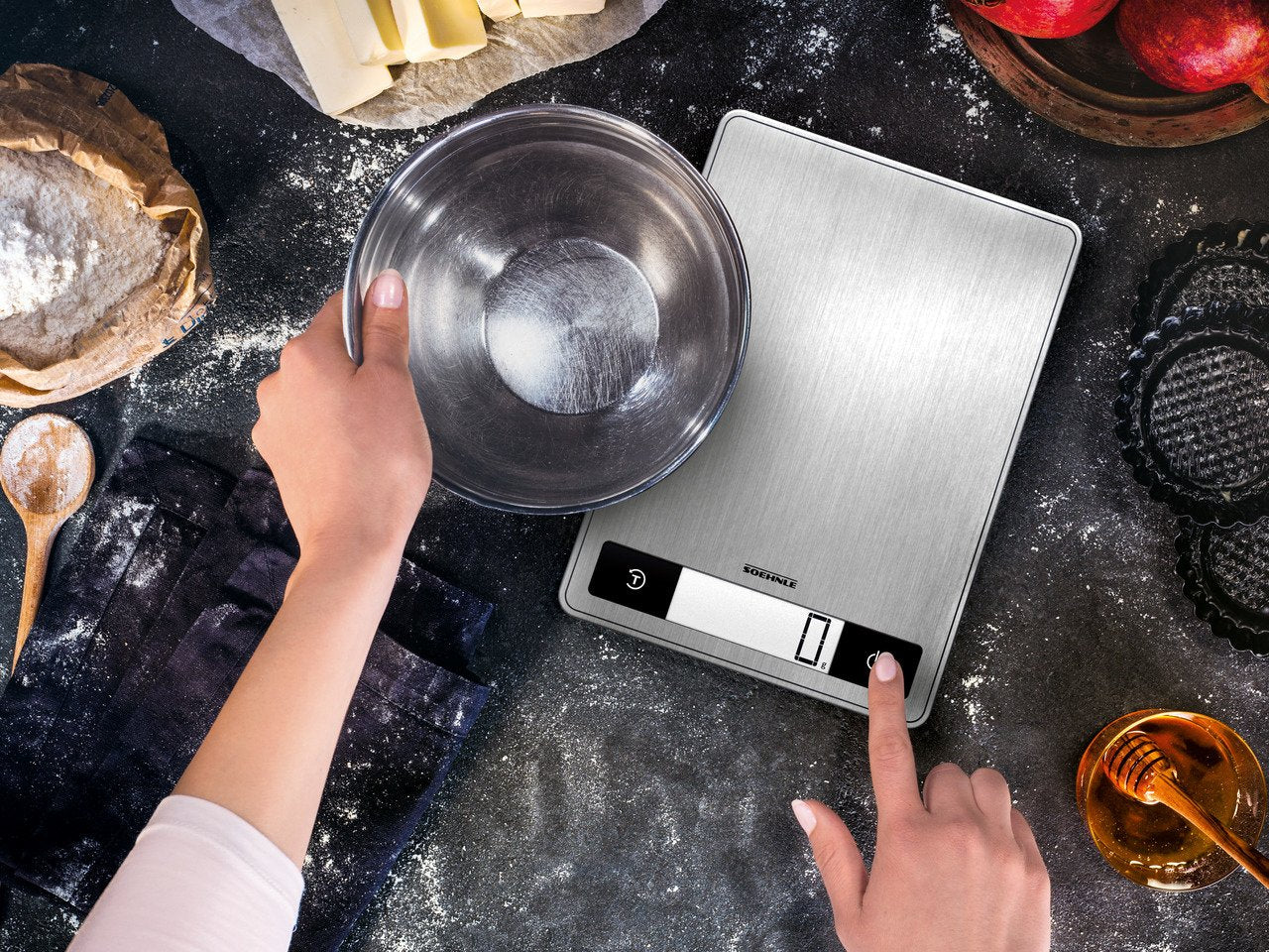 Soehnle Scale Page Profi 200 Stainless Steel (61509)