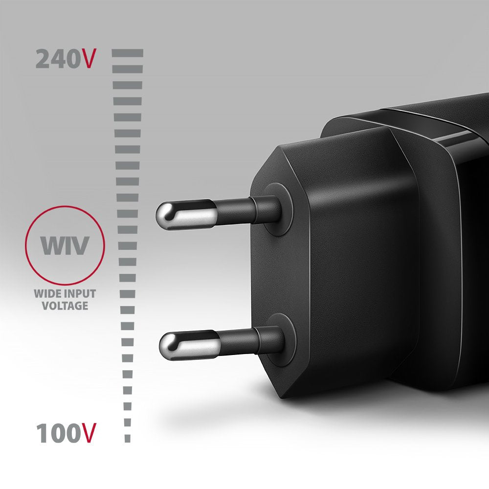 EAN 8595247907882 - Axagon ACU-PQ20 wall charger QC3.0/AFC/FCP+ PD type-C 20 W - schwarz - USB Typ C Teléfono móvil, Smartpho imagen 3