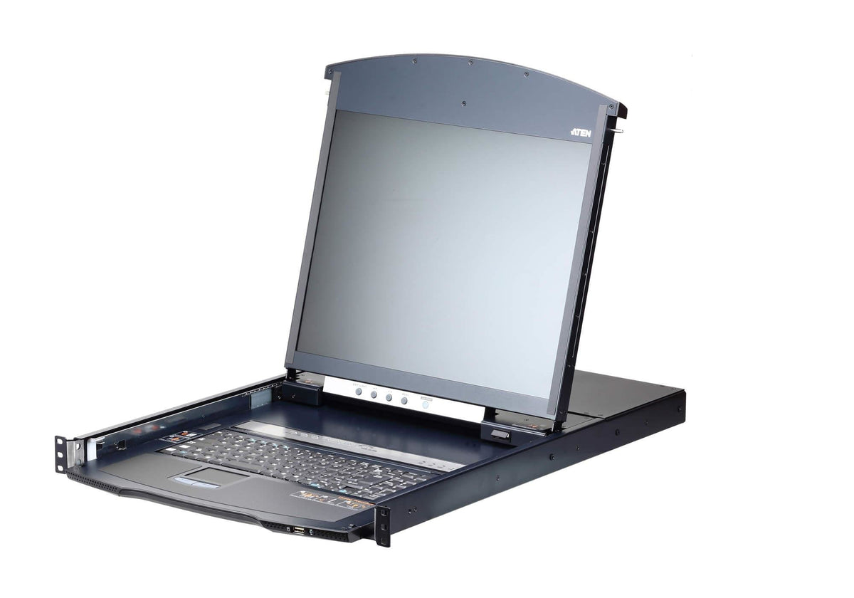8-Port 19" Lcd Cat5e/6 Kvm Over Ip Switch Dual Rail - Kl1108vn-Axa-Eg