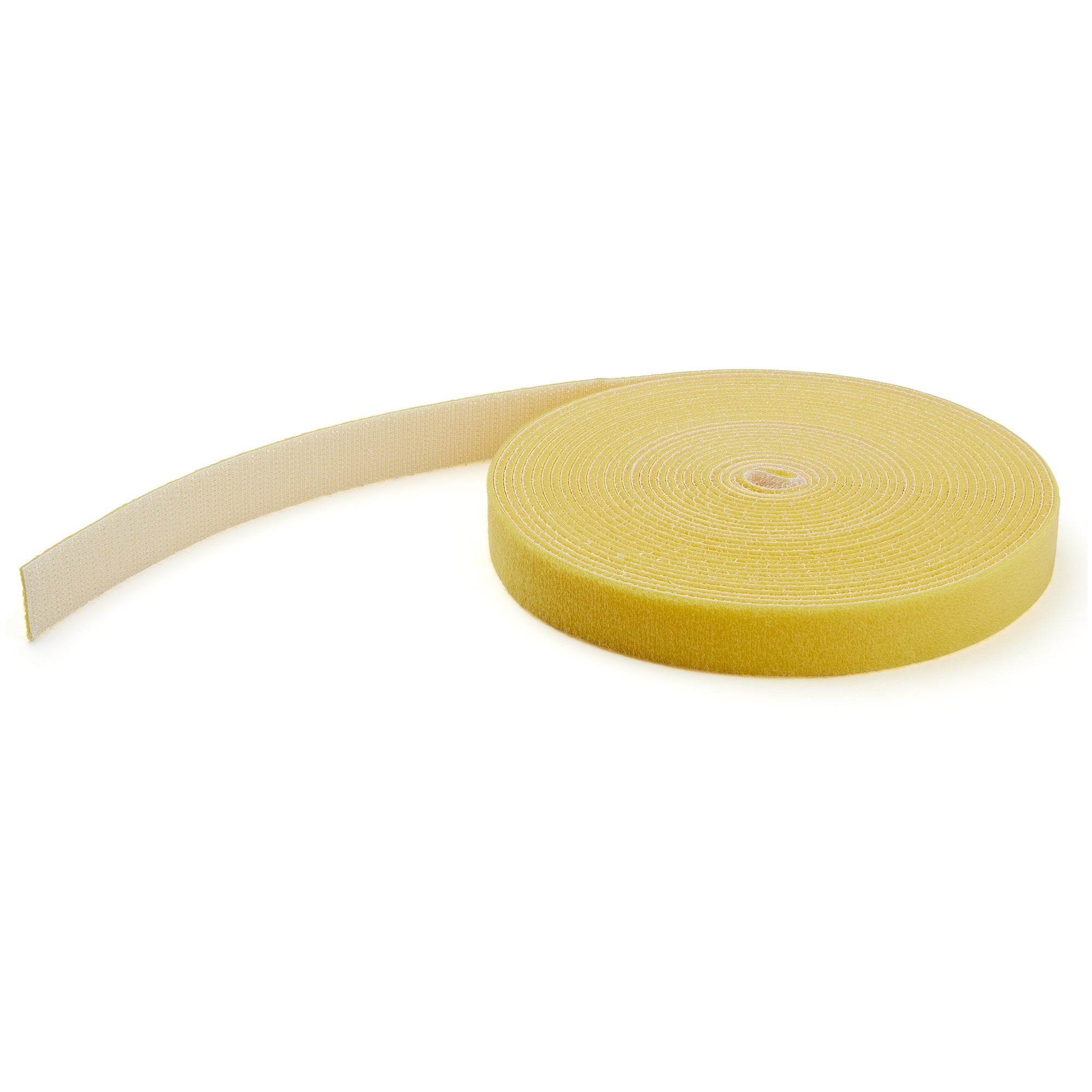 Startech.Com Velcro 7,5m - Bobina De Gancho Y Bucle - Amarillo