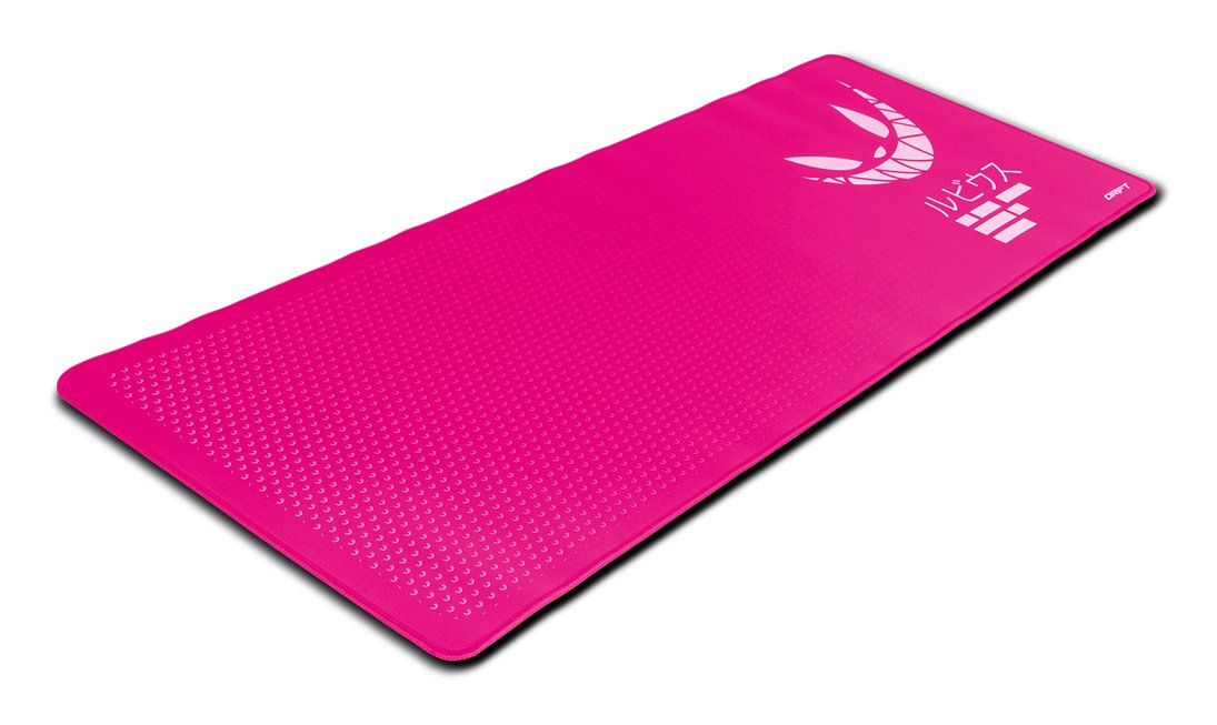 Alfombrilla Gaming Drift Edicion Especial El Rubius Rosa Xl 900 X 350 X 3 Mm