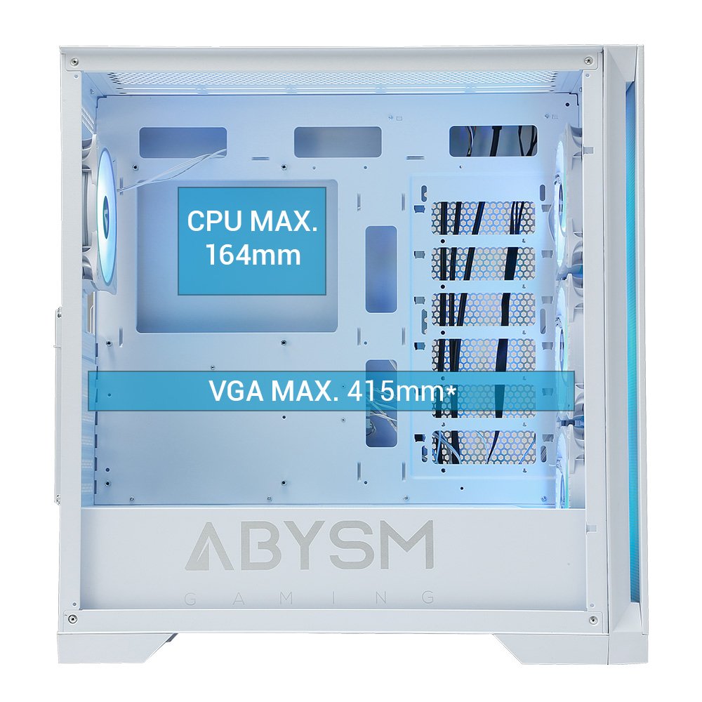 EAN 6974560222674 - ABYSM Danube Mura BX300 White ARGB Torre Blanco imagen 5