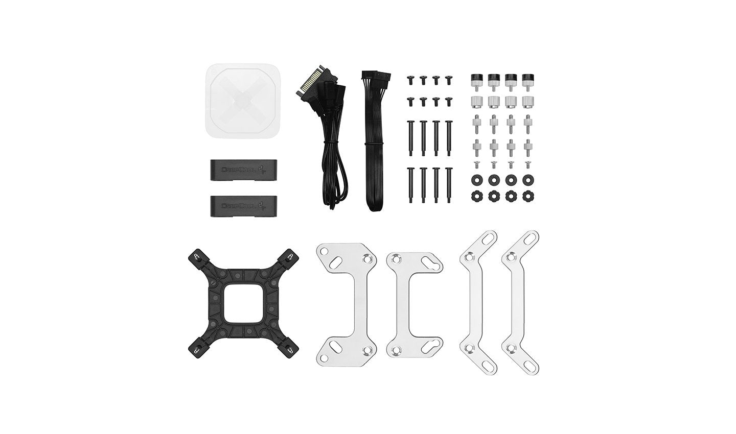 EAN 6933412727484 - DeepCool LS520 Procesador Sistema de refrigeración líquida todo en uno 12 cm Negro 1 pieza(s) imagen 8