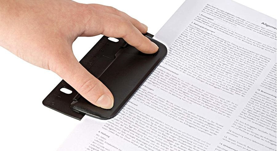 Wedo 67 801 Perforador De Papel Negro