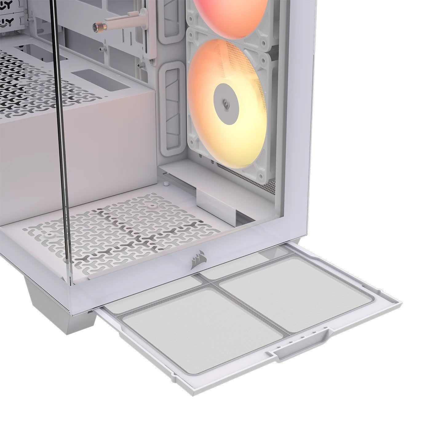 EAN 840440407102 - Corsair 3500X RS-R ARGB Midi Tower Blanco imagen 2