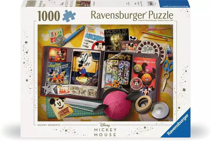 Ravensburger Puzzle 1970 Mickey Moments 1000 Piezas 12000843