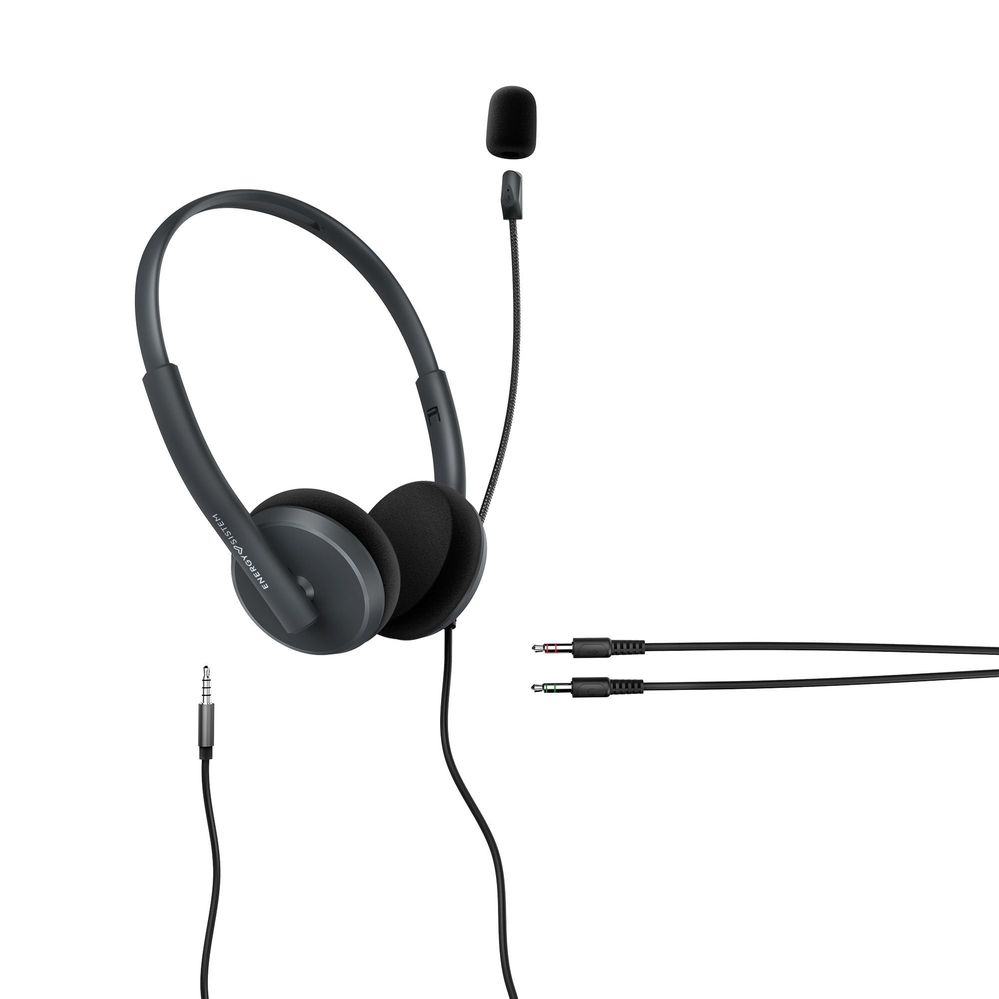 Energy Sistem Auricular Anthracite Pc/Mac/Móvil