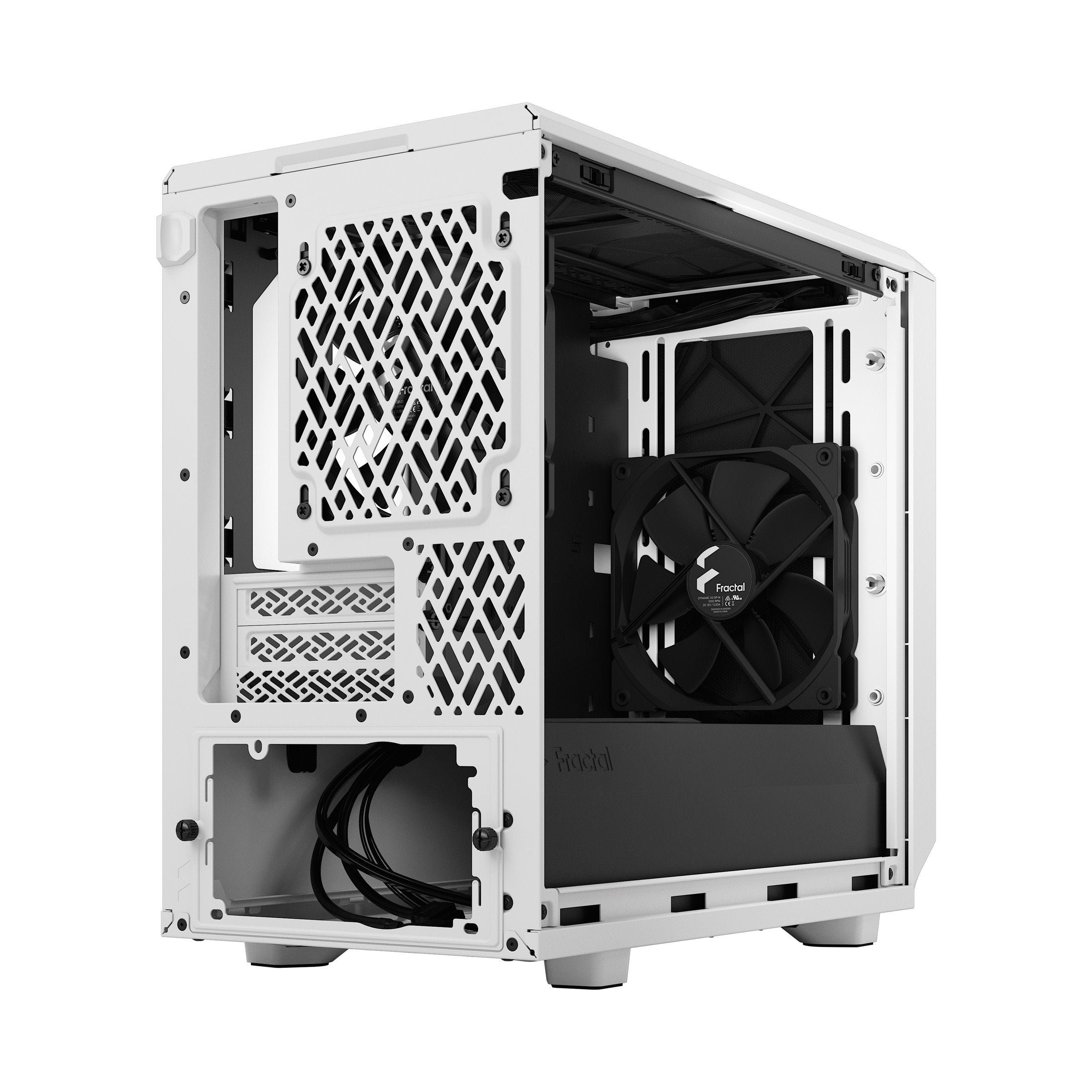 Caja Pc Fractal Design Meshify 2 Nano Blanca Tg Clear Tint Fd-C-Mes2n-02
