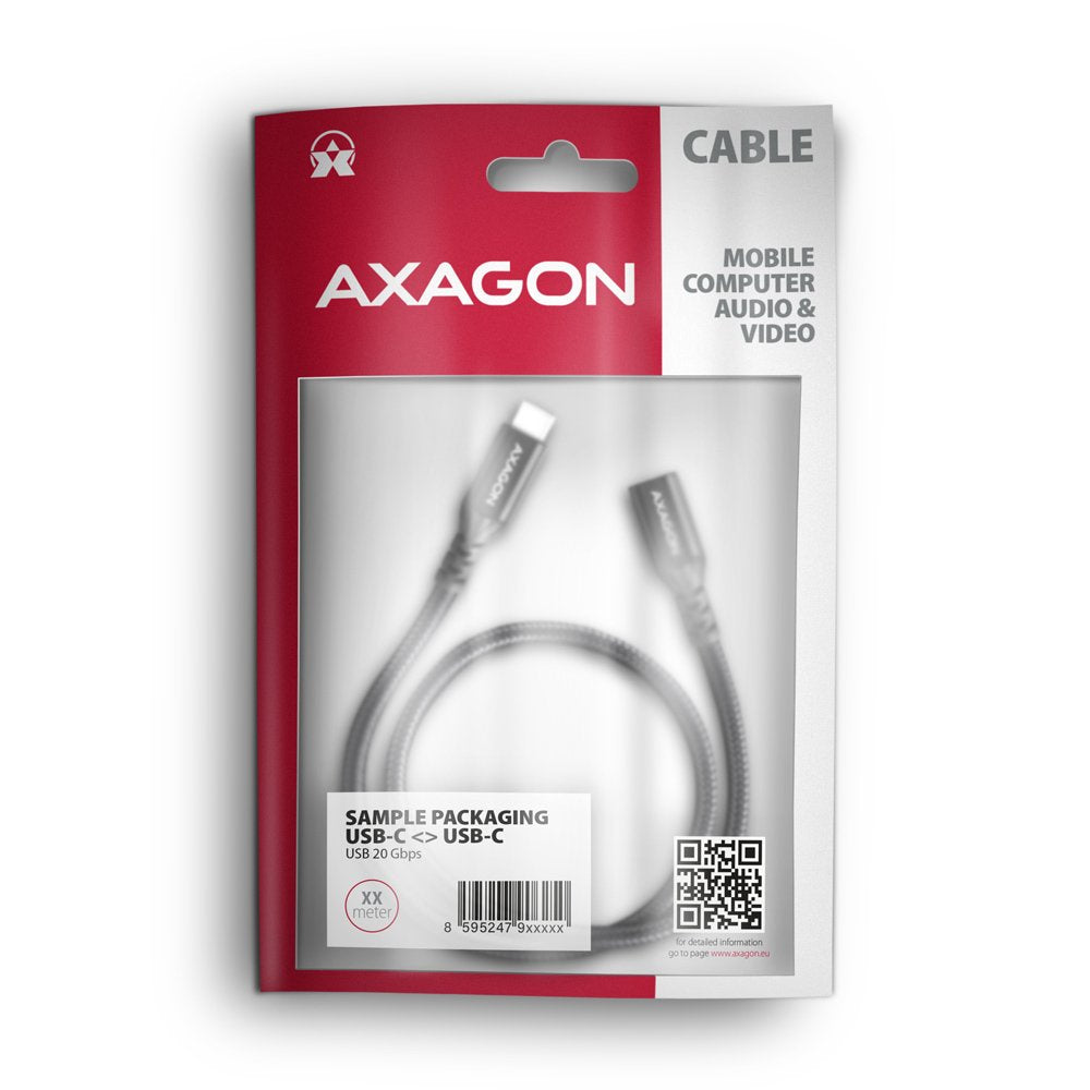 EAN 8595247907363 - Axagon BUCM32-CF10AB cable USB USB 3.2 Gen 2x2 1 m USB C Negro imagen 7